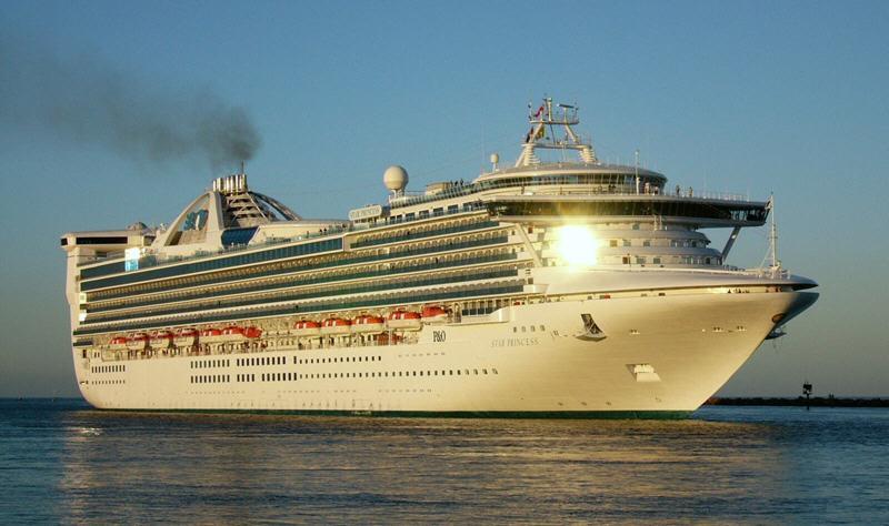 El Star Princess brillando al amanecer... CRUCEROS ALASKA PRINCESS STAR PRINCESS CRUCEROS PACIFICO ALASKA CRUISES PRINCESS CRUISES